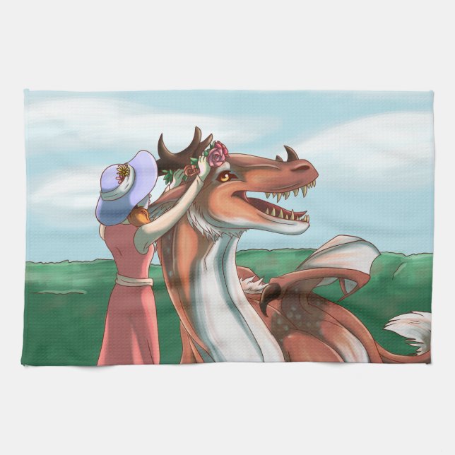 Peaceful Days Tea Towel (Horizontal)