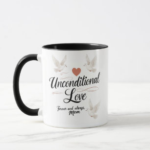 Peaceful Dove Mum Mug – Unconditional Love