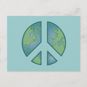 Peaceful Earth Postcard