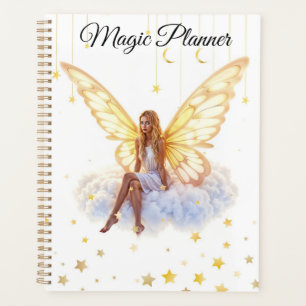 Peaceful elegant fairy glow sky airy and light planner