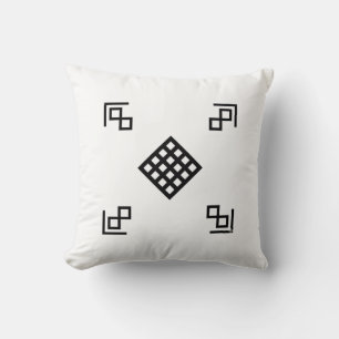Peaceful Energy   Minimalist Tibetan Pillow Design