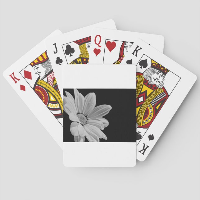 Peaceful Floral Playing Cards (Back)