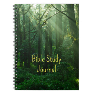 Peaceful Forest Bible Study Journal 