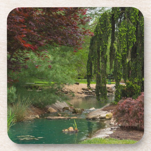 Peaceful Garden Coaster (Front)