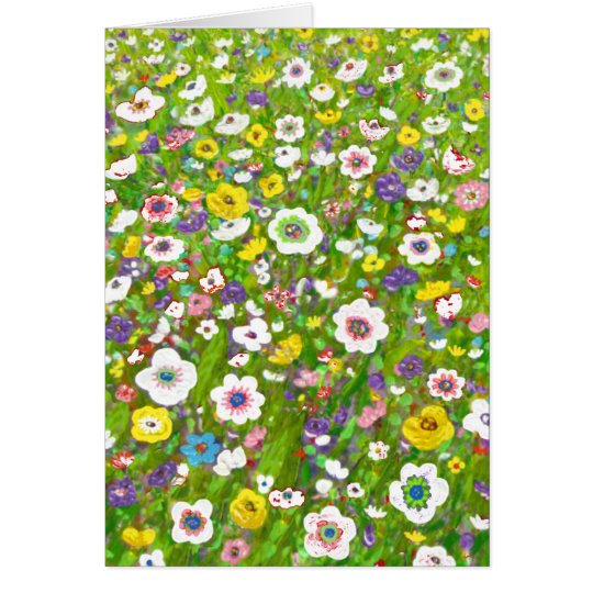 Peaceful Garden Greeting Card by Rino Li Causi