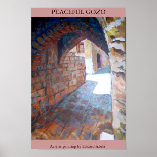 PEACEFUL GOZO POSTER