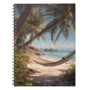 Peaceful Hammock Tropical Beach Escape Notebook