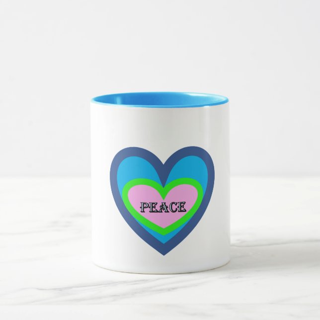 PEACEFUL HEART Mug (Center)