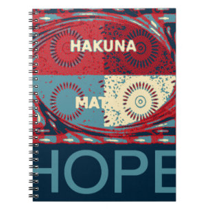 Peaceful Hope: A Calming Design Hakuna Matata Notebook