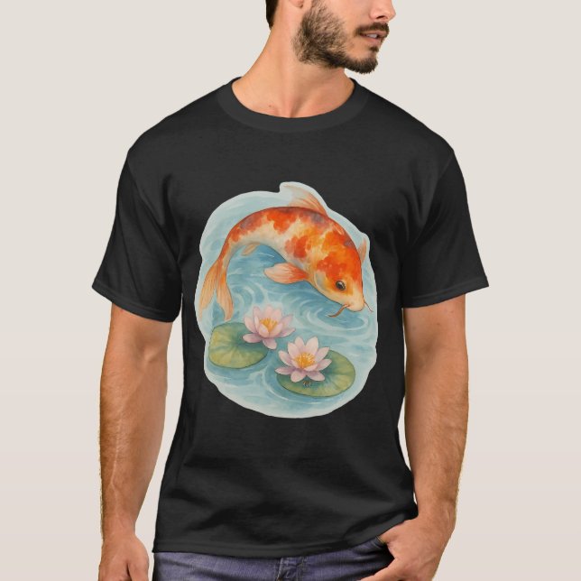 Peaceful Koi T-Shirt (Front)