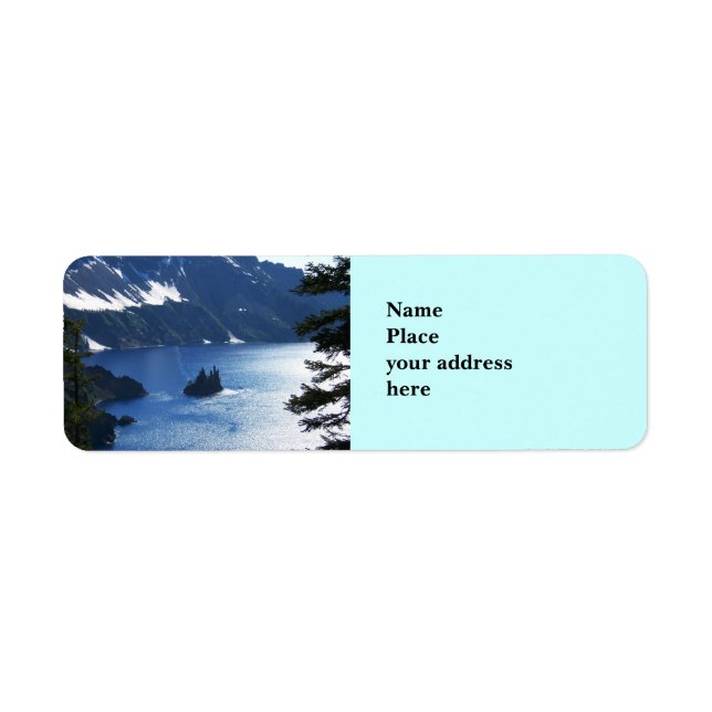 Peaceful Lake Return Address label (Front)