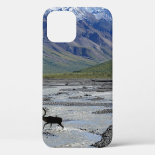 PEACEFUL LANDSCAPE WITH REINDEER iPhone 12 CASE
