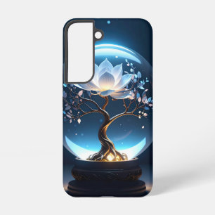 Peaceful Lotus Globe Tough Phone Case