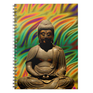 Peaceful Meditating Buddha Prints Notebook