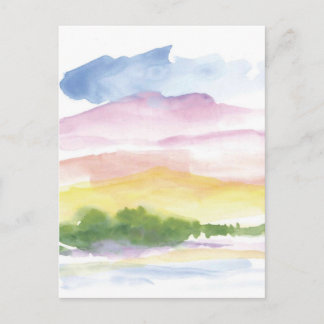 Peaceful memories postcard