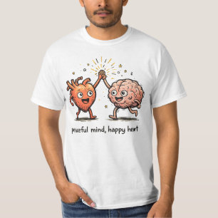 Peaceful Mind Happy Heart T-Shirt