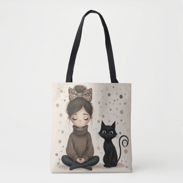 Peaceful Mind Tote Bag (Front)