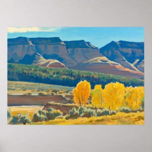 Peaceful Morning by Maynard Dixon Poster