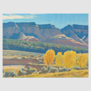 Peaceful Morning by Maynard Dixon Tissue Paper