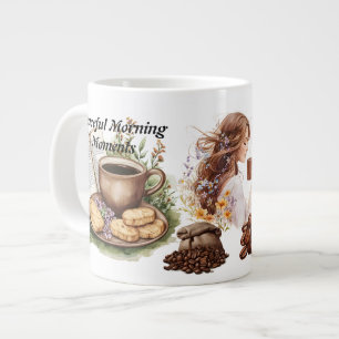 Peaceful Morning Moments Large Coffee Mug
