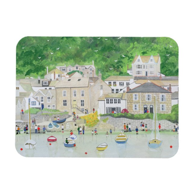 Peaceful Mousehole 1995 Magnet (Horizontal)