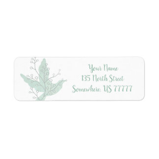 Peaceful Nature Address Labels