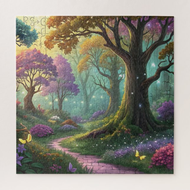 Peaceful Nature Scene Custom Photo Jigsaw Puzzle (Vertical)