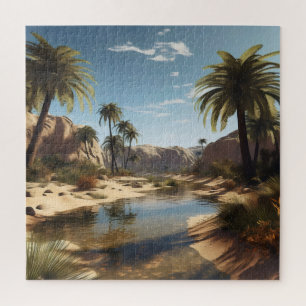 Peaceful Oasis Jigsaw Puzzle