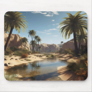 Peaceful Oasis Mouse Pad