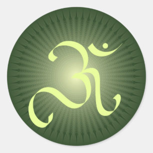 Peaceful OM - Sticker