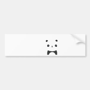 Peaceful Panda Bumper Sticker