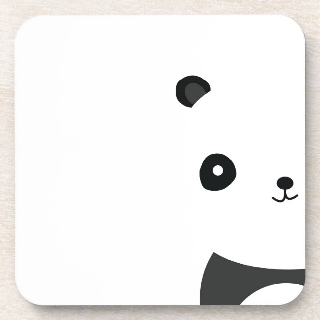 Peaceful Panda Coaster (Front)