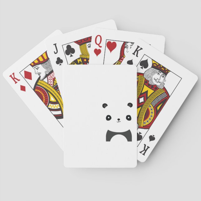 Peaceful Panda Playing Cards (Back)