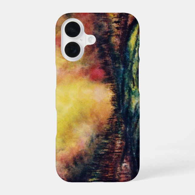 Peaceful Path iPhone 16 Case (Back)