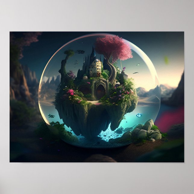Peaceful place, wonderland Poater / Wall Arts Poster (Front)