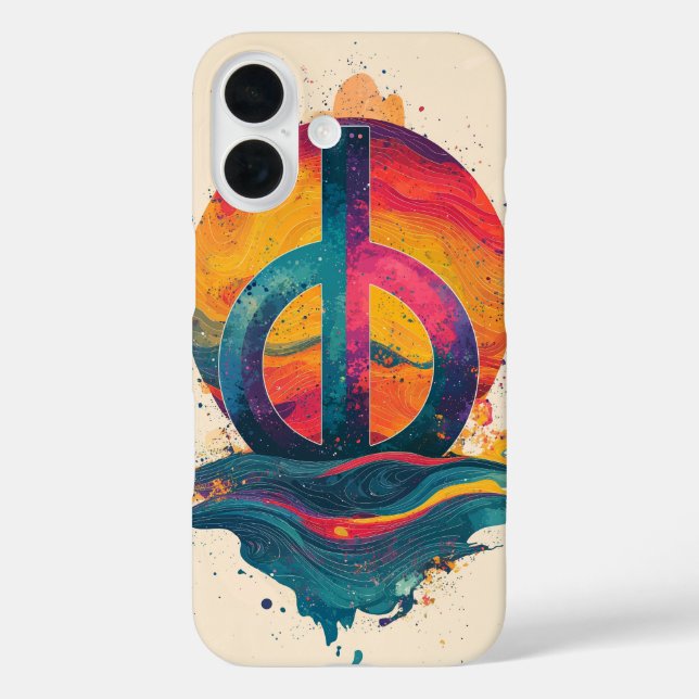Peaceful Planet Phone Case (Back)