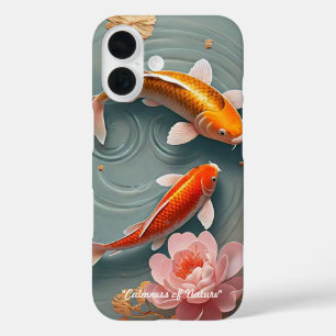 "Peaceful Pond Life" iPhone 16 Case