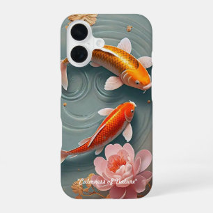 "Peaceful Pond Life" iPhone 16 Case