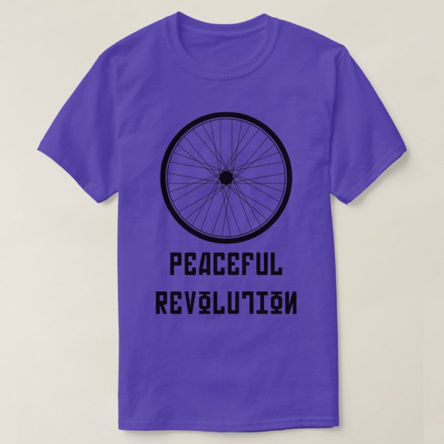 Peaceful Revolution  T-Shirt (Design Front)