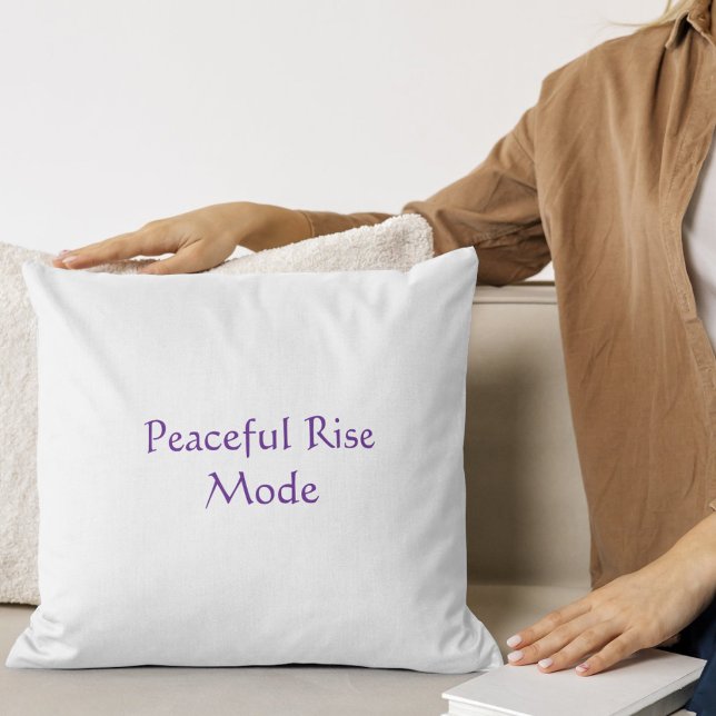 Peaceful Rise Mode Modern Script  Cushion (Creator Uploaded)