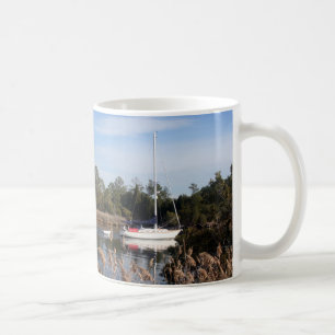 Peaceful sail coffee mug