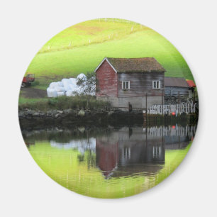 Peaceful scene magnet