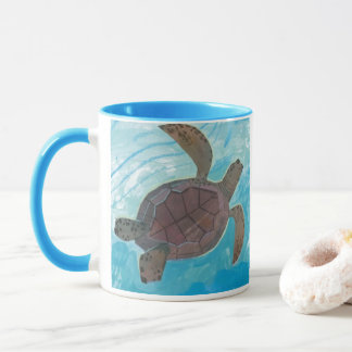 Peaceful Sea Turtle Mug