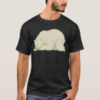 Peaceful Sleeping Bear Illustration – Calm Everyda