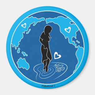 Peaceful Solutions_Round Magnet 3"