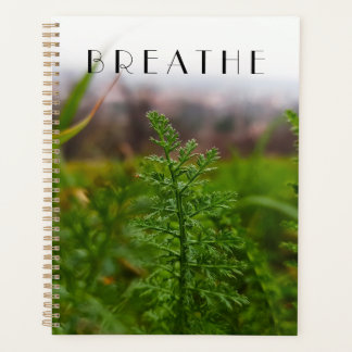 Peaceful Spring Green Meadow Botanical Planner