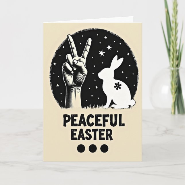 Peaceful Spring Greeting Card (Front)