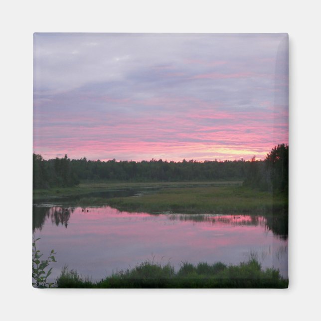 Peaceful Sunset Magnet (Front)