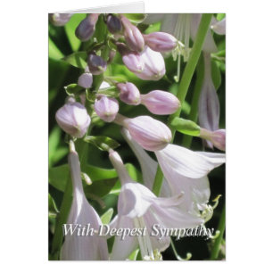 Peaceful Template Group Condolences Sympathy Card