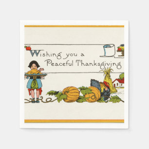 Peaceful Thanksgiving Napkin